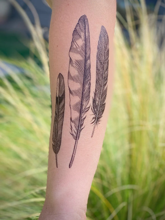 Feather Finds by NatureTats