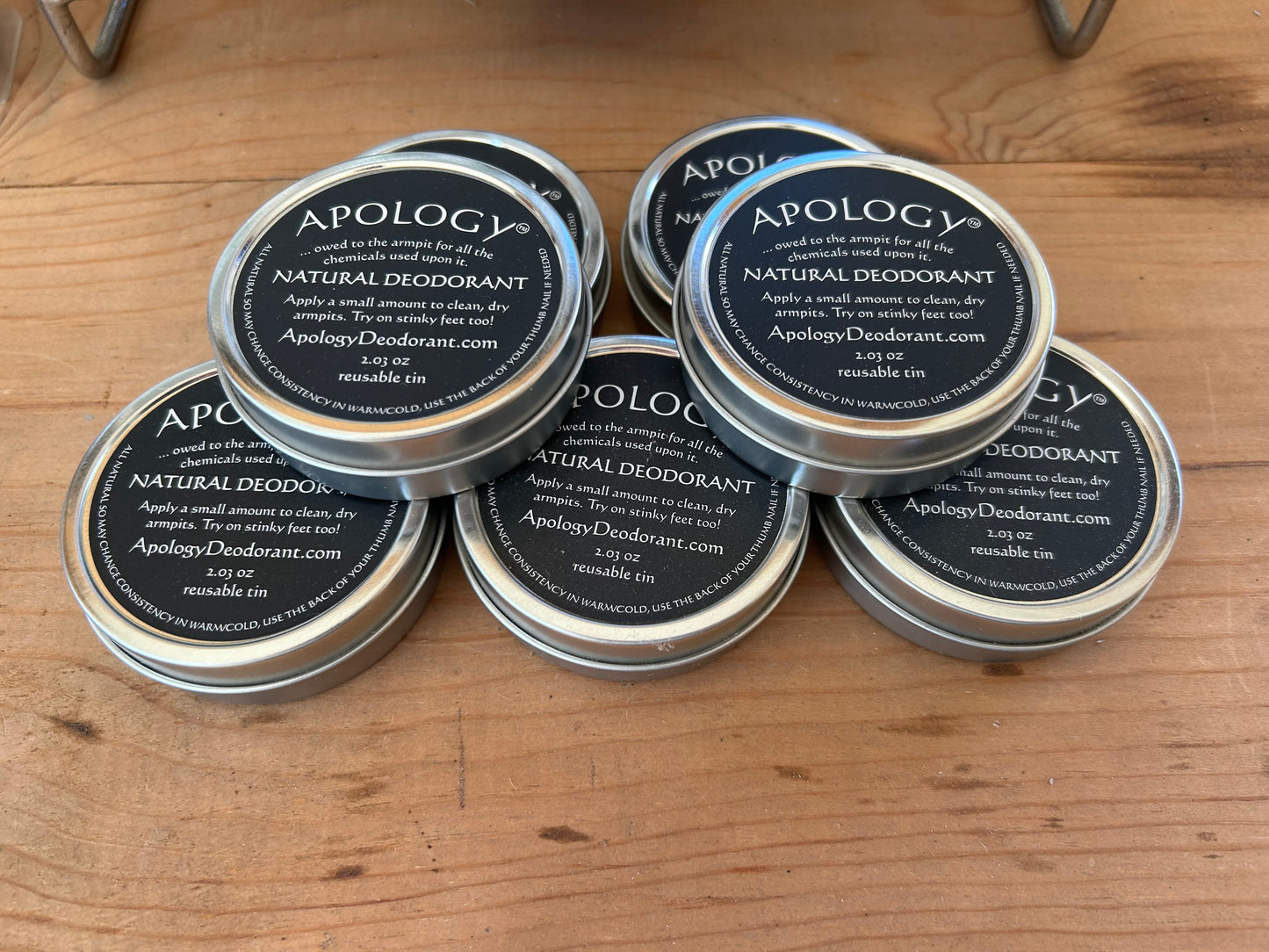 Apology Natural Deodorant