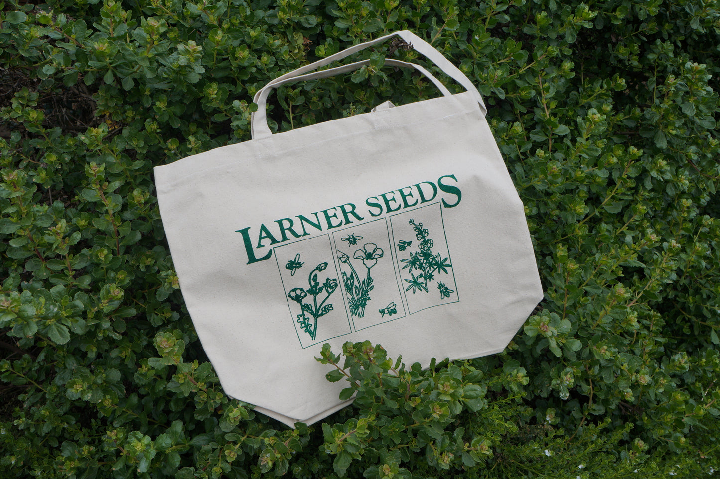 Larner Seeds Tote Bag