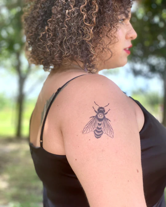 Big Bee Temporary by NatureTats