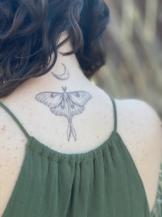 Luna Moth by NatureTats