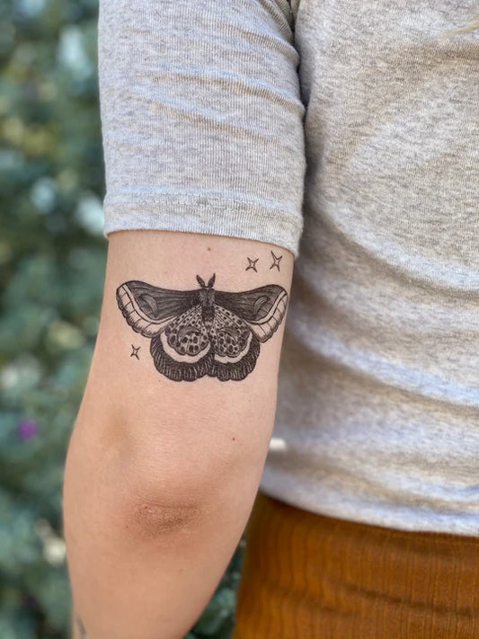 Night Moth by NatureTats