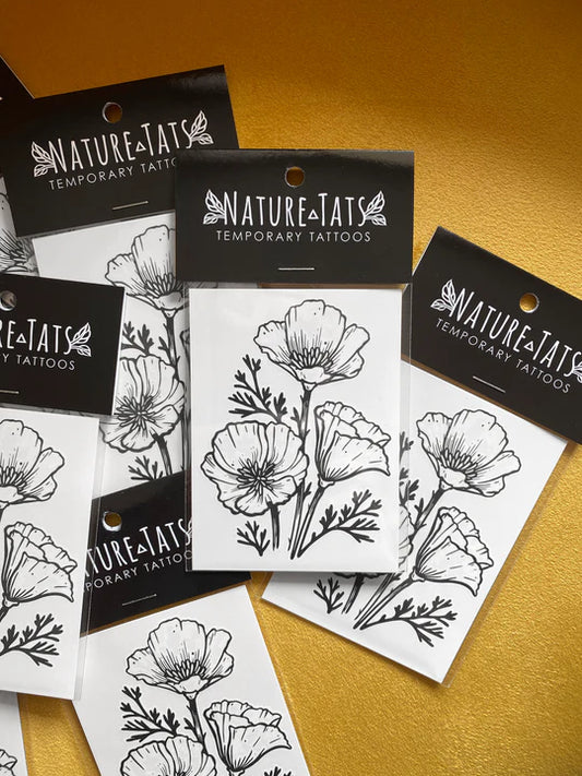 Golden California Poppy by NatureTats