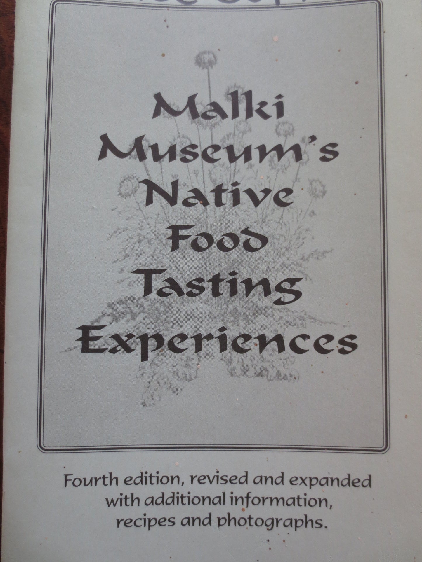 Malki Museum's Native Food Tasting Experiences