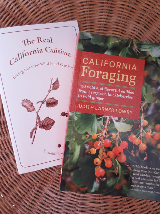 California Foraging with companion book "The Real California  Cuisine."