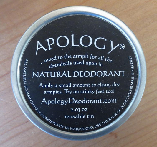Apology Natural Deodorant
