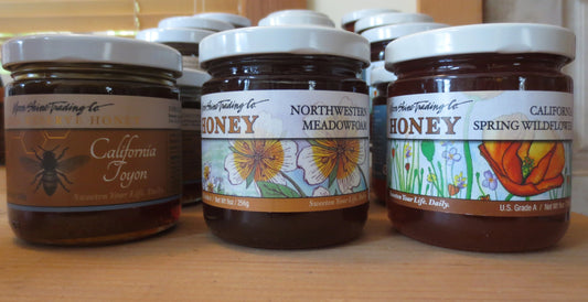 Unique West Coast Native Honeys