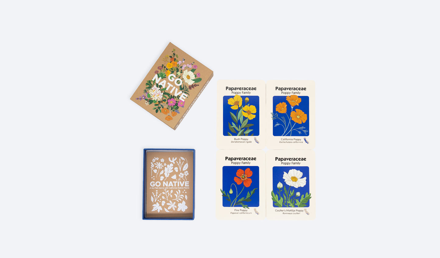 Go Native
A GO FISH CARD GAME WITH CALIFORNIA PLANTS