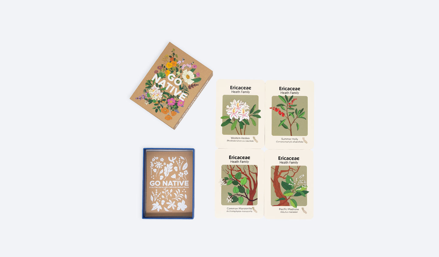 Go Native
A GO FISH CARD GAME WITH CALIFORNIA PLANTS