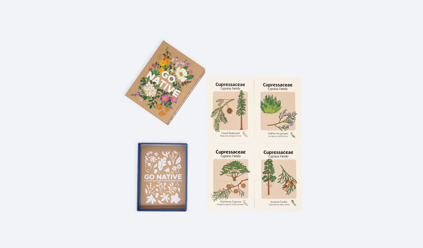 Go Native
A GO FISH CARD GAME WITH CALIFORNIA PLANTS
