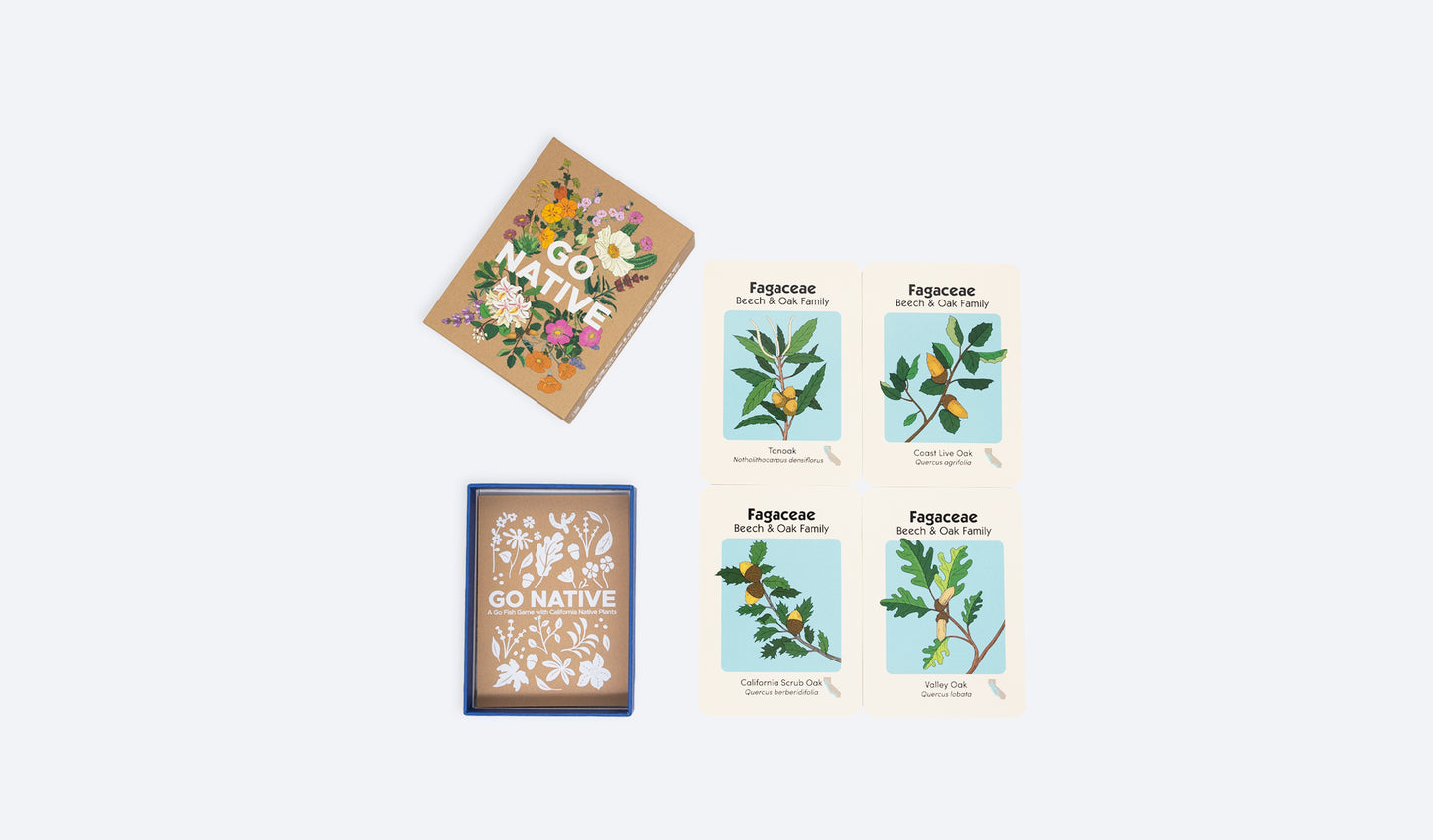 Go Native
A GO FISH CARD GAME WITH CALIFORNIA PLANTS