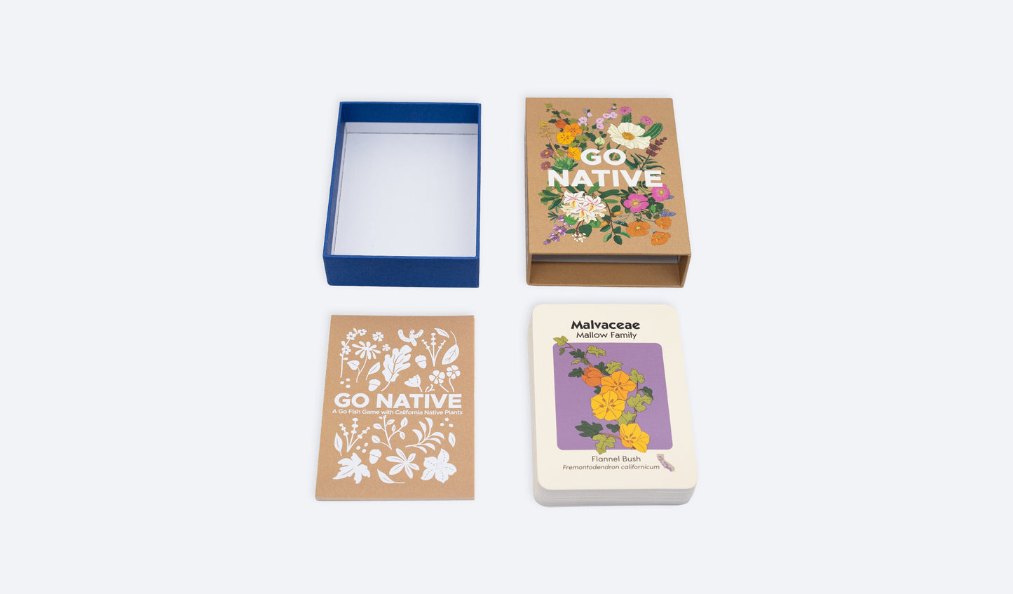 Go Native
A GO FISH CARD GAME WITH CALIFORNIA PLANTS