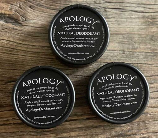 Apology Natural Deodorant