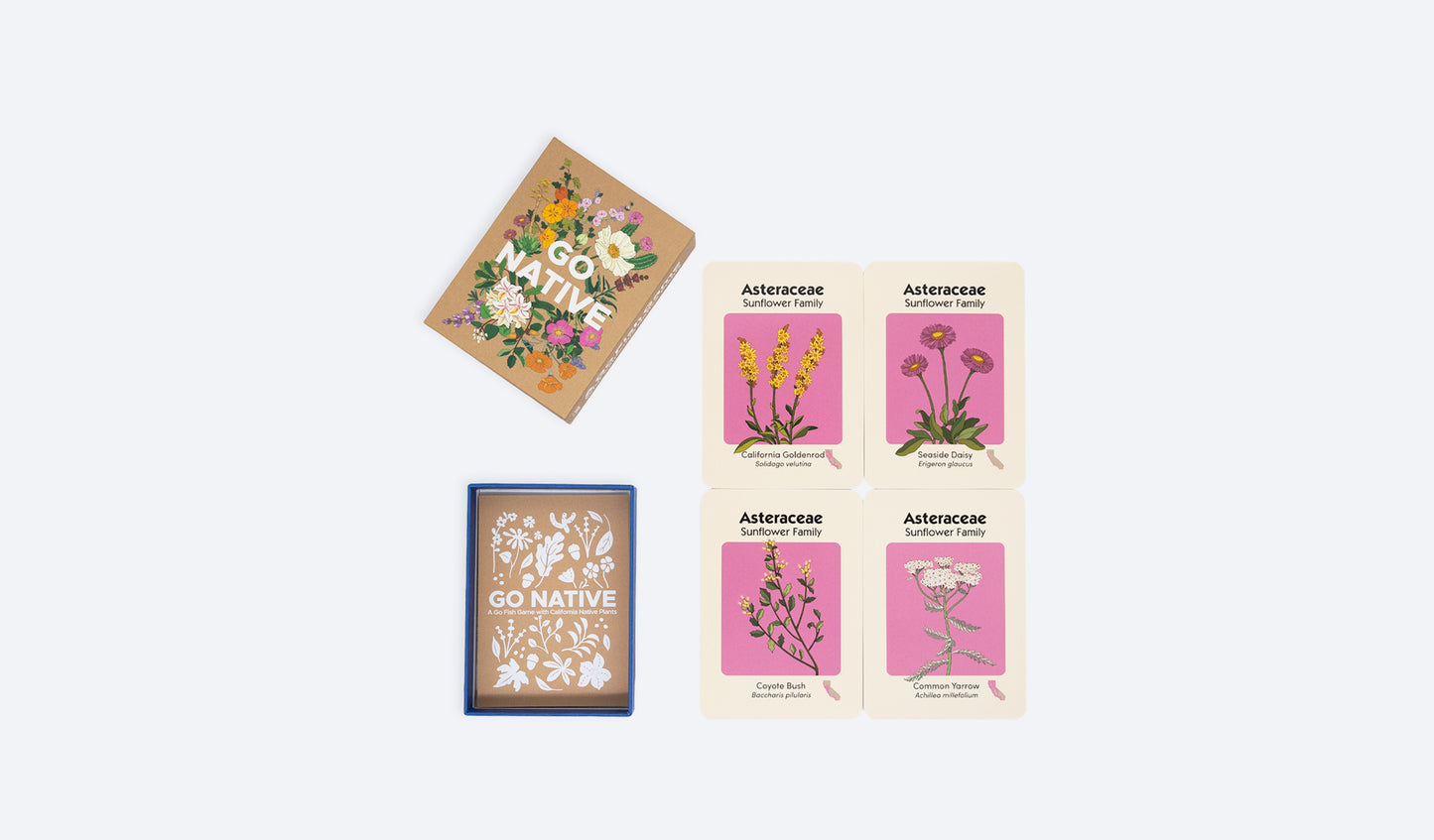 Go Native
A GO FISH CARD GAME WITH CALIFORNIA PLANTS