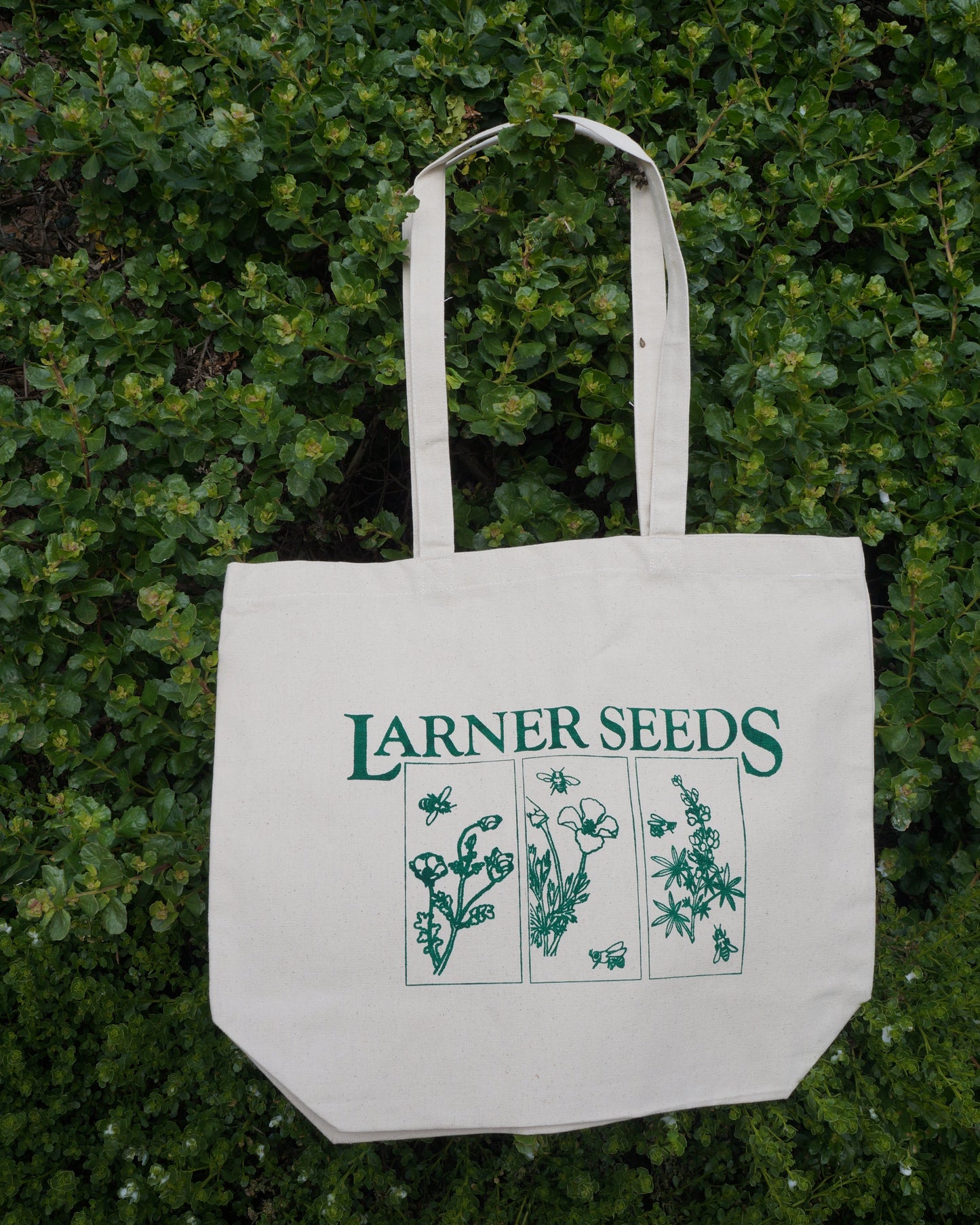 Larner Seeds Tote Bag