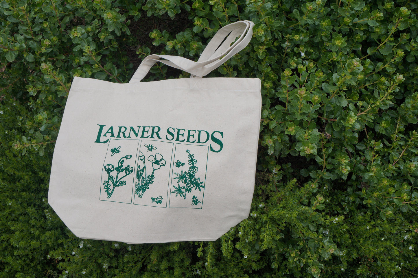 Larner Seeds Tote Bag
