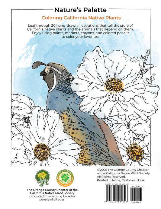 California Native Plants Coloring Book