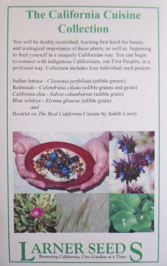 The California Cuisine Seed Collection