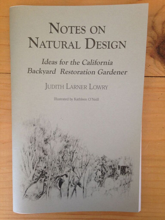 Notes on Natural Design