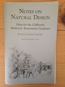 Notes on Natural Design