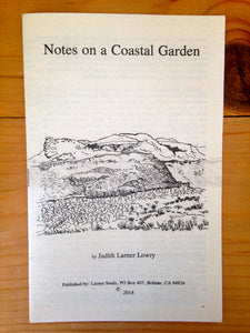 Notes on a Coastal Garden